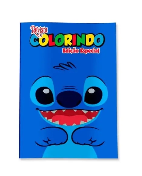 Revistinha para Colorir Stitch 14x10