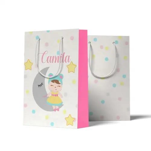 Sacolinha Personalizada Boneca Metoo