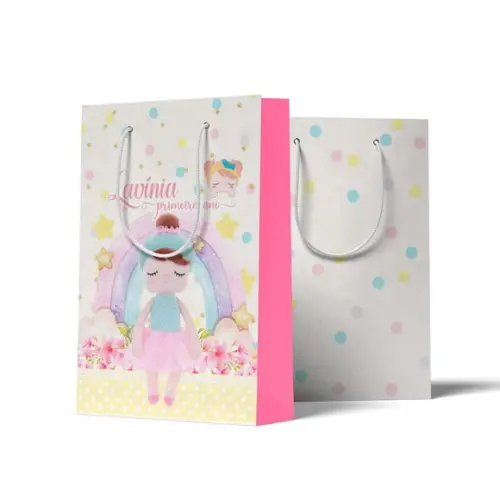 Sacolinha Personalizada Boneca Metoo