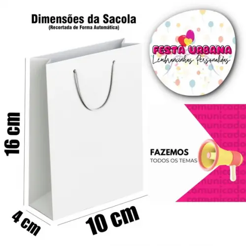 Sacolinha Personalizada Divertidamente P