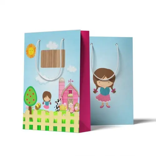 Sacolinha Personalizada Fazendinha Menina
