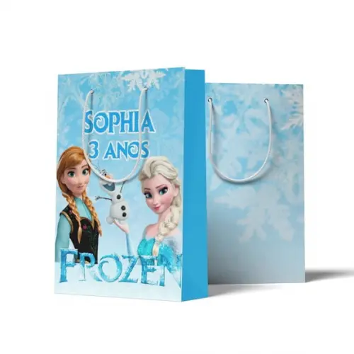Sacolinha Personalizada Frozen P