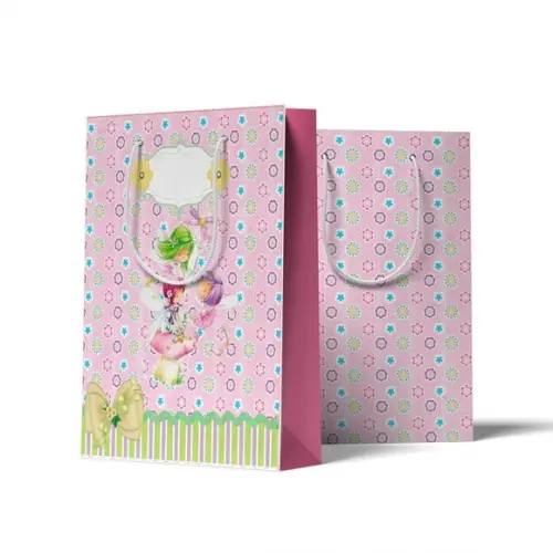 Sacolinha Personalizada Jardim Encantado das Fadas