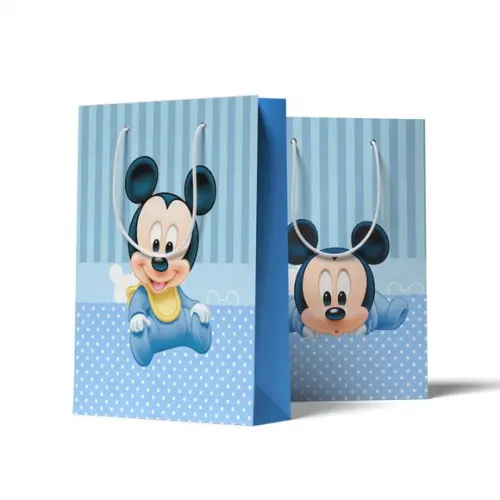 Sacolinha Personalizada Mickey Baby