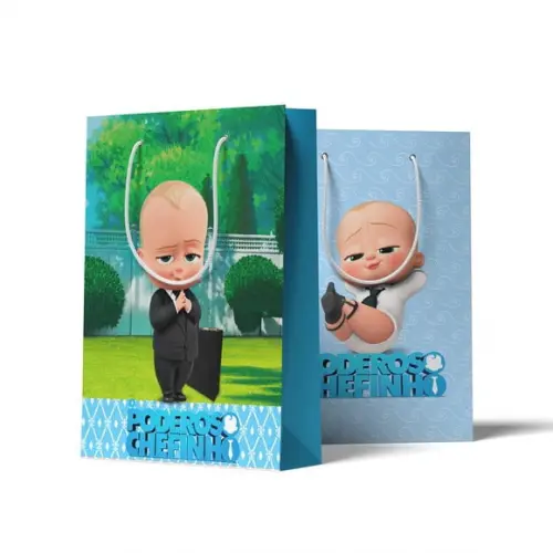 Sacolinha Personalizada Poderoso Chefinho