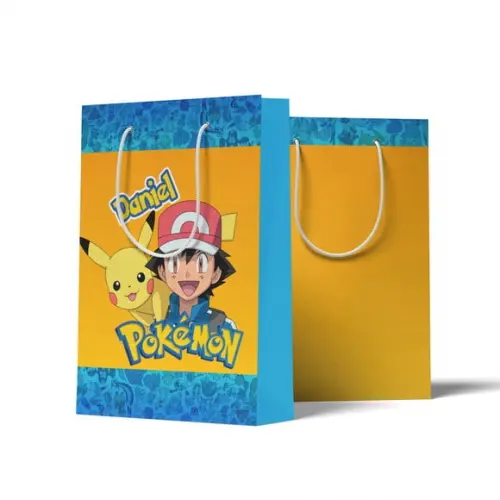 Sacolinha Personalizada Pokemon