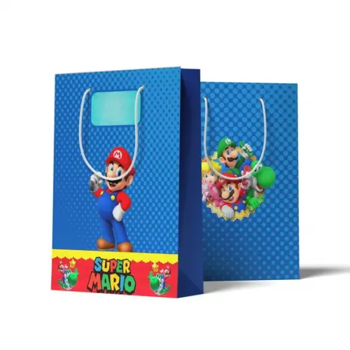 Sacolinha Personalizada Super Mario