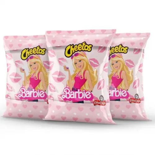 Salgadinho Cheetos Personalizado Barbie