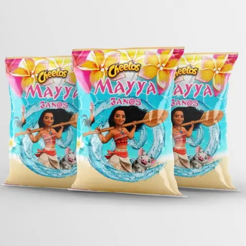 Salgadinho Cheetos Personalizado Moana Adulta