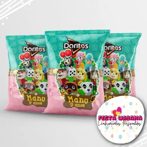 Saquinho Personalizado Animal Crossing