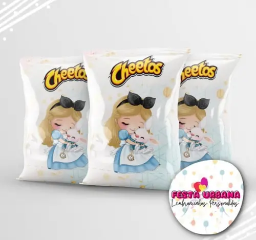 Saquinho Personalizado Alice no País das Maravilhas