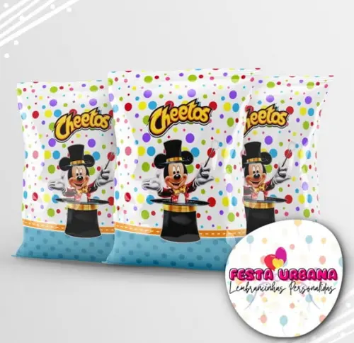 Saquinho Personalizado Circo do Mickey