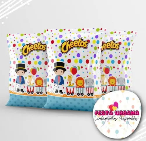 Saquinho Personalizado Circo Menino