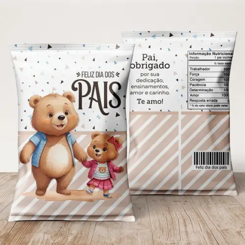 Saquinho Personalizado Dia dos Pais