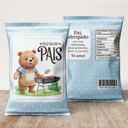 Saquinho Personalizado Dia dos Pais