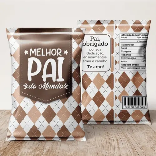 Saquinho Personalizado Dia dos Pais