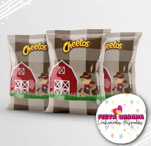 Saquinho Personalizado Fazendinha Menino