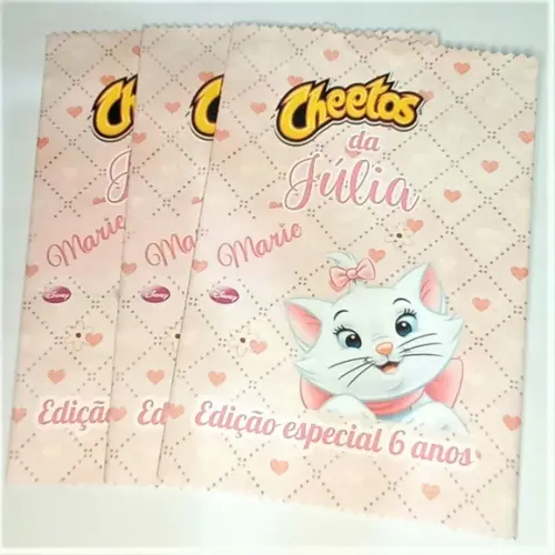 Saquinho Personalizado Gatinha Marie