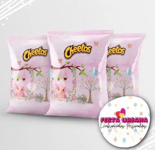 Saquinho Personalizado Jardim Encantado