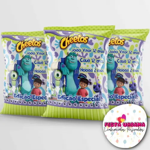 Saquinho Personalizado Monstros S.a.