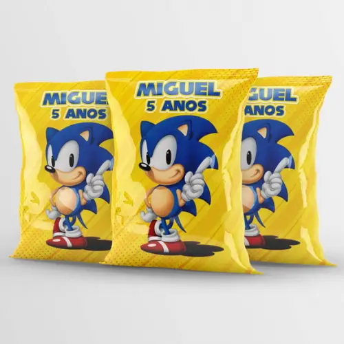 Saquinho Personalizado Sonic