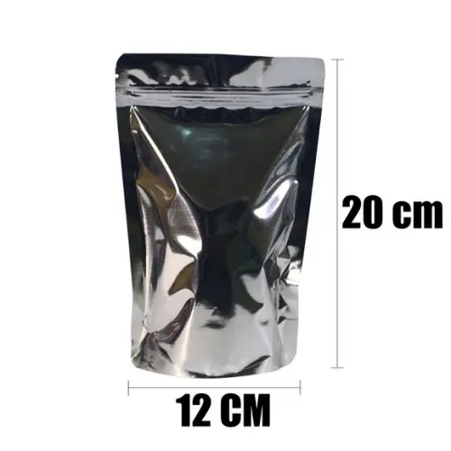 Saquinho Zip Lock Jardim de Pássaros | G 12 X20 cm