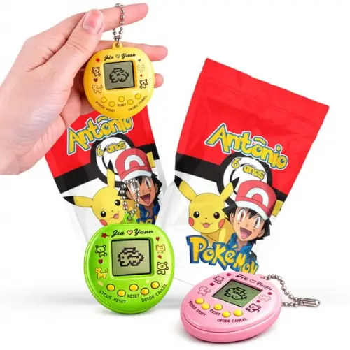 Tamagotchi Pokémon | Bichinho Virtual no Zip Metalizado