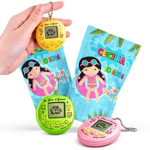 Tamagotchi Pool Party Menina | Bichinho Virtual