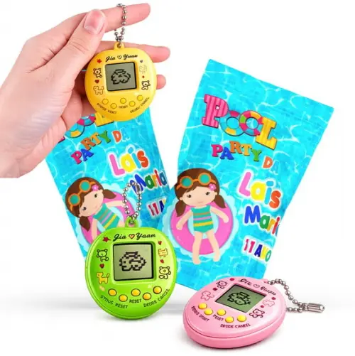 Tamagotchi Pool Party Menina | Bichinho Virtual