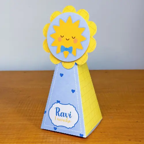 Kit 15 Lembrancinhas Personalizadas Raio de Sol | Lembrancinha Fe