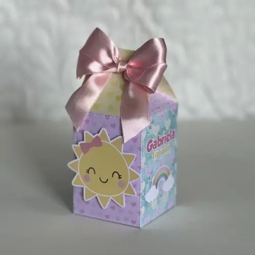 Kit 20 Lembrancinhas Personalizadas Raio de Sol Menina | Lembranc