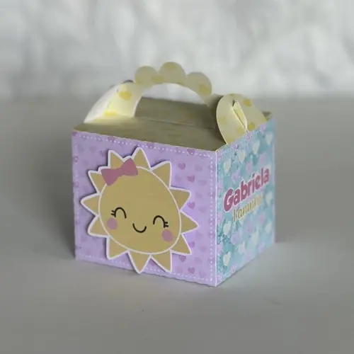 Kit 30 Lembrancinhas Personalizadas Raio de Sol Menina | Lembranc