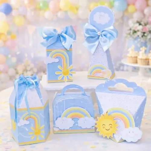 Kit 40 Caixinhas 365 Sorrisos Lembrancinhas Personalizadas | Lembrancinha Festa Infantil