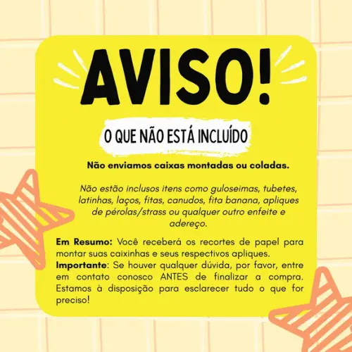 Kit 40 Caixinhas Boneca de Pano Lembrancinhas Personalizadas | Le
