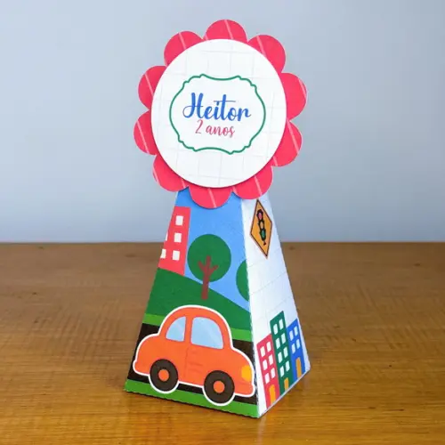 Kit 40 Caixinhas Carrinho Lembrancinhas Personalizadas | Lembranc