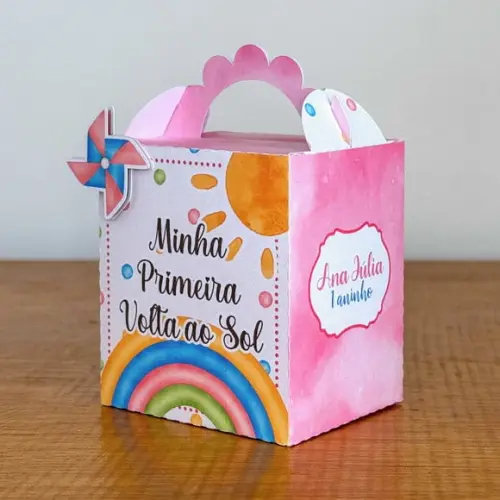 Kit 50 Lembrancinhas Personalizadas Primeira Volta ao Sol | Lembr