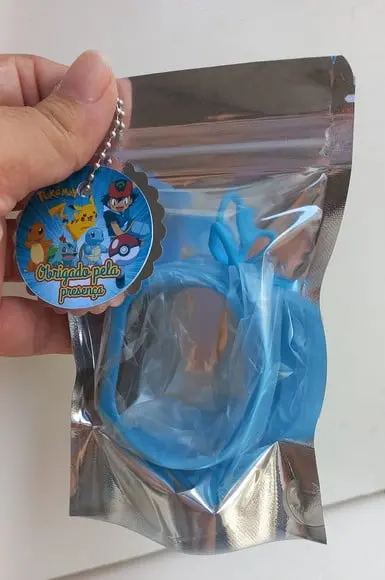 Saquinho Metalizado Ziplock Sonic Relógio no Personalizado | Lem