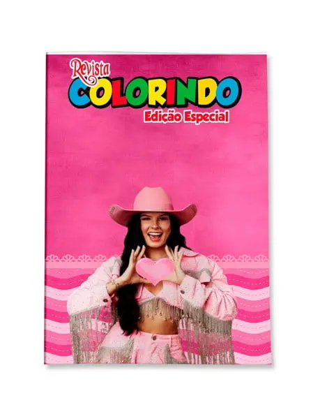 Livro de Colorir Ana Castela 14x10 Personalizado | Kit Colorir Infantil | Lembrancinha Festa Infantil