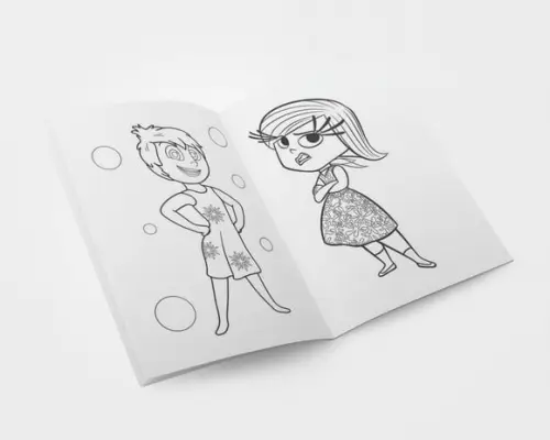 Livro de Colorir Divertidamente 2 Tam: 14x10cm Personalizado | Ki