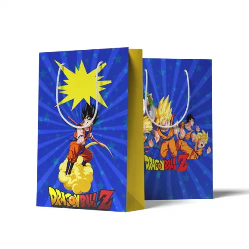 Sacolinha Personalizada Personalizada Dragon Ball P | Lembrancinha Festa Infantil