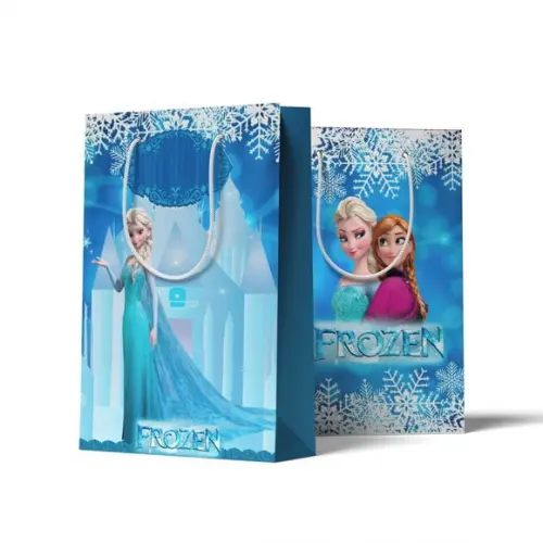 Sacolinha Personalizada Personalizada Frozen P | Lembrancinha Festa Infantil