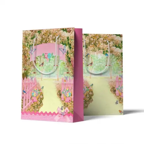 Sacolinha Personalizada Personalizada Jardim Encantado | Lembrancinha Festa Infantil