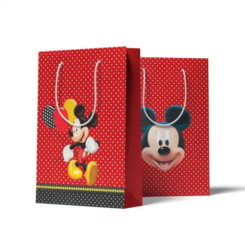 Sacolinha Personalizada Personalizada Mickey | Lembrancinha Festa Infantil