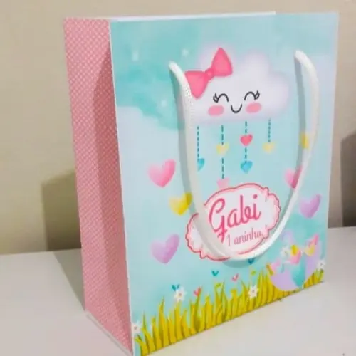 Sacolinha Personalizada Personalizada Monstros Sa | Lembrancinha 