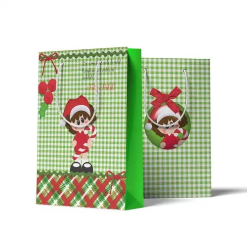 Sacolinha Personalizada Personalizada Natal | Lembrancinha Festa Infantil