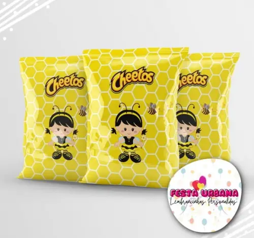 Saquinho Abelhinha Personalizado | Lembrancinha Festa Infantil