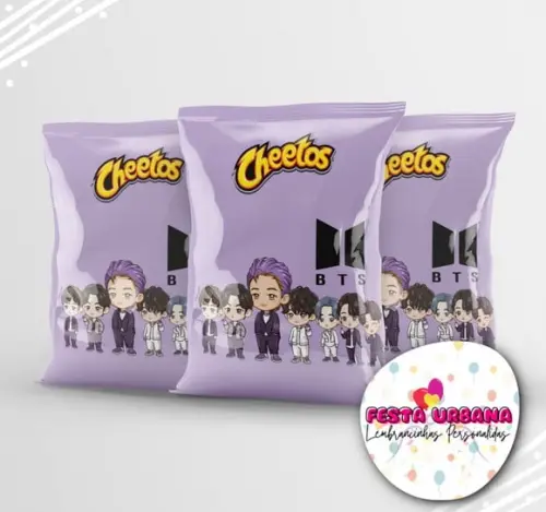 Saquinho Bts Personalizado | Lembrancinha Festa Infantil