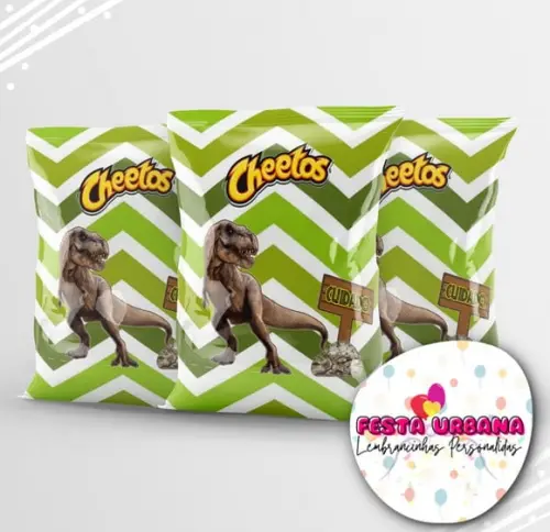 Saquinho Dinossauro Jurassic Park Personalizado | Lembrancinha Festa Infantil