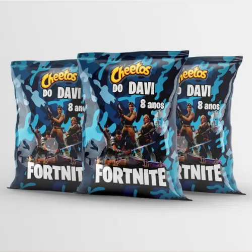 Saquinho Fortnite Personalizado | Lembrancinha Festa Infantil