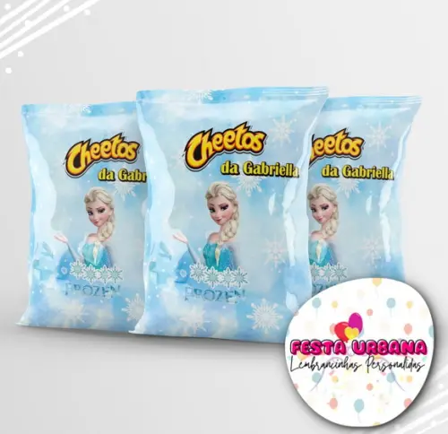 Saquinho Frozen Elsa Personalizado | Lembrancinha Festa Infantil